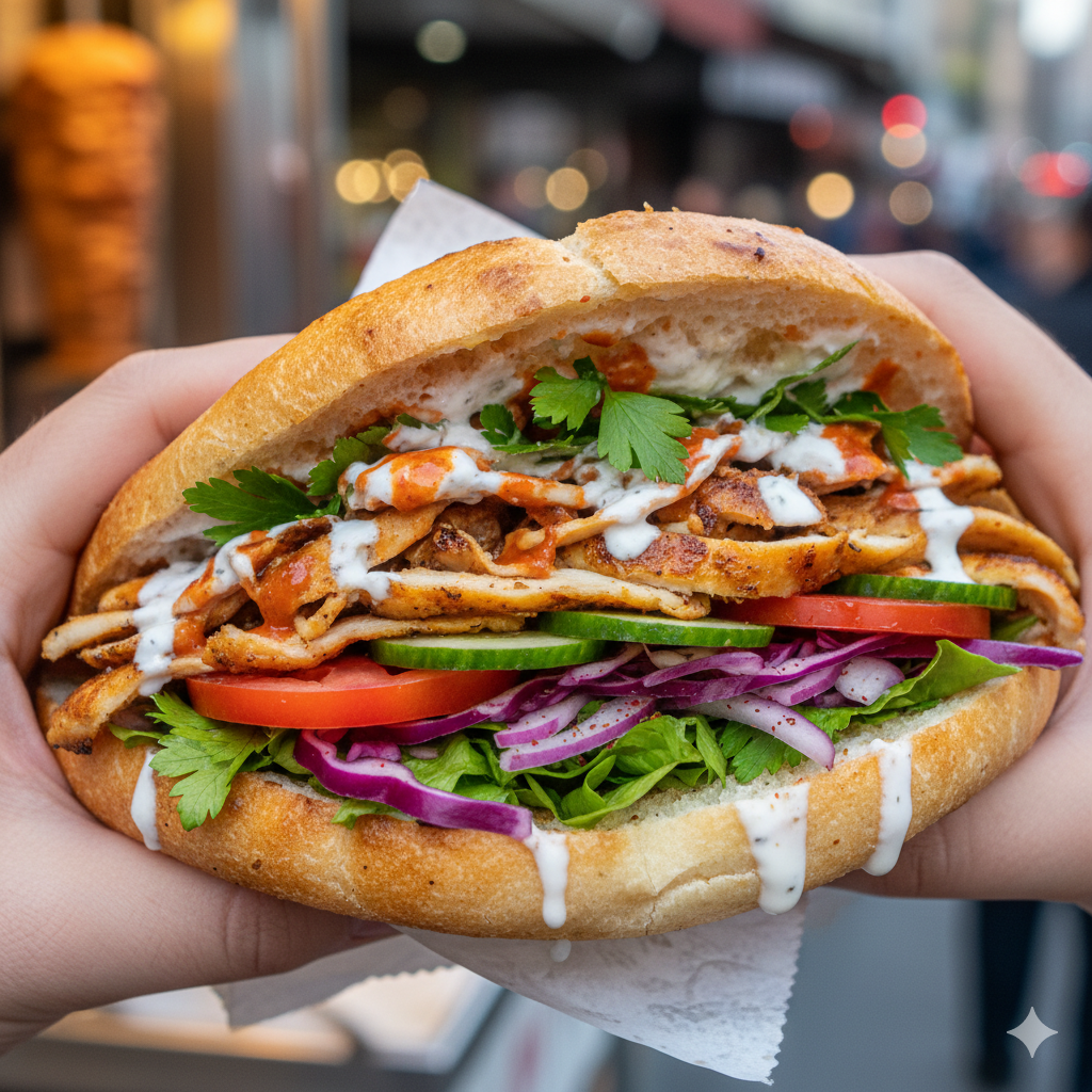 Chicken Doner Sandwich								