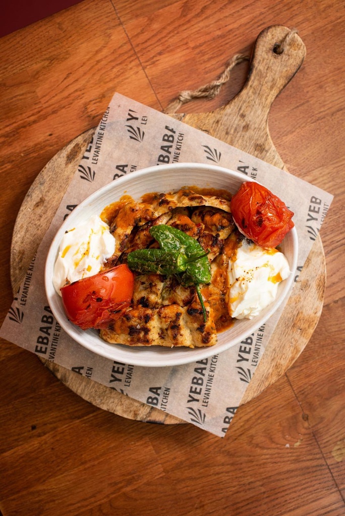 Chicken Shish Kofte Iskender								