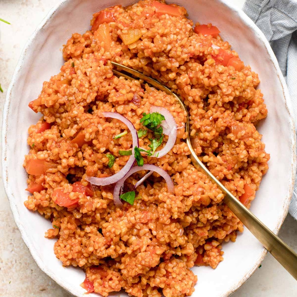 Bulgur Pilav 									