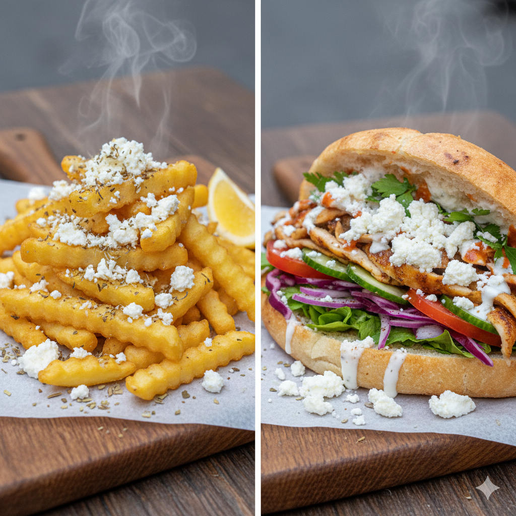 Add Feta Cheese Crumbles to Any Chips or Kebab Topping		